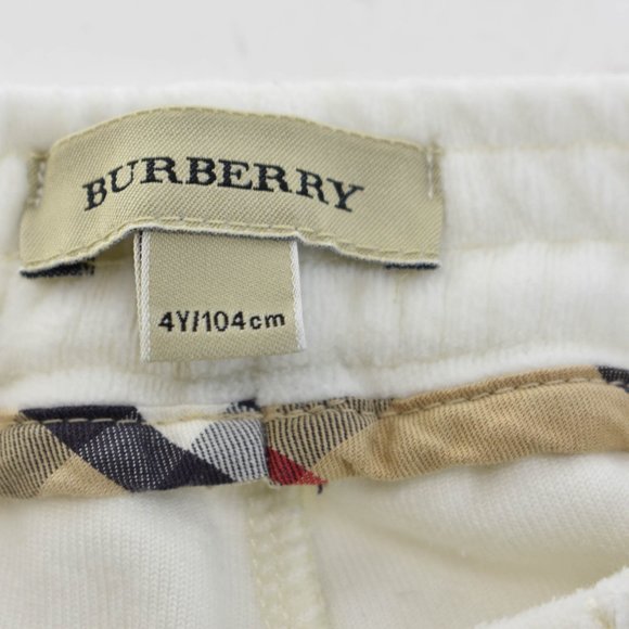 BURBERRY Off-White & Beige "Nova Check" Tracksuit - Picture 7 of 8